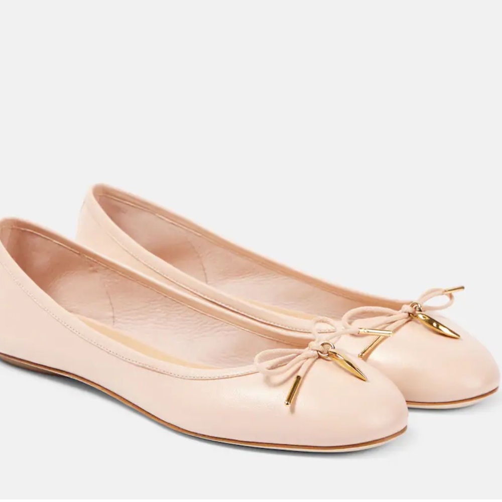 Chloe Leather Ballet Flats